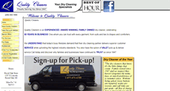 Desktop Screenshot of myqualitycleaners.com